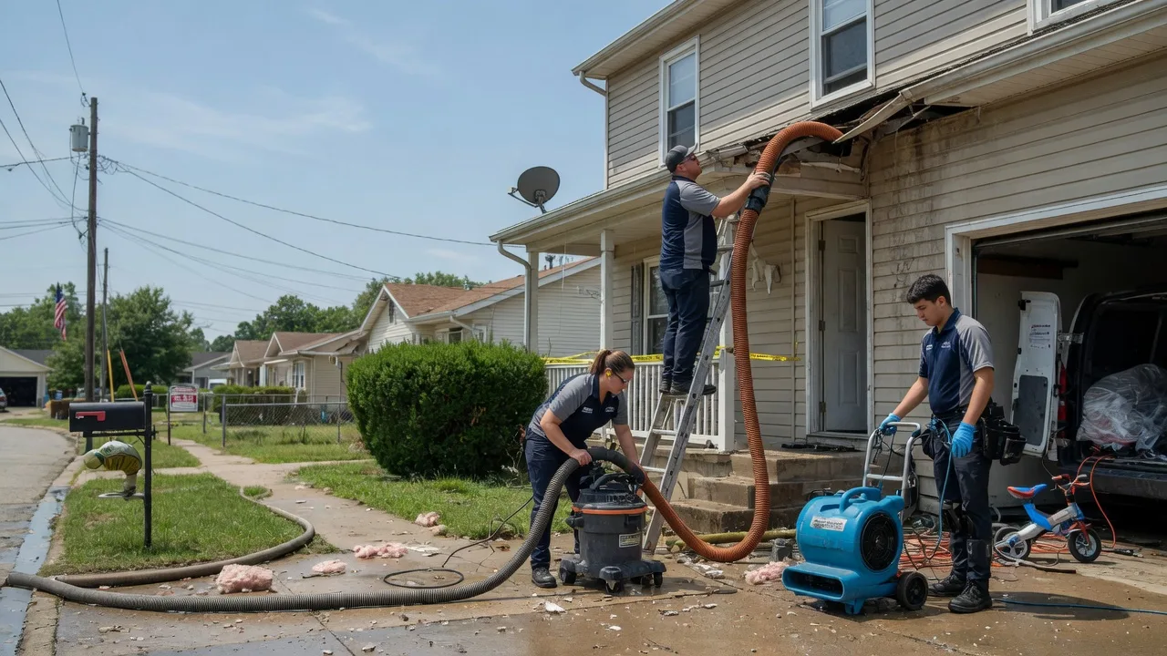 Water Damage Restoration in Valliant, OK near me